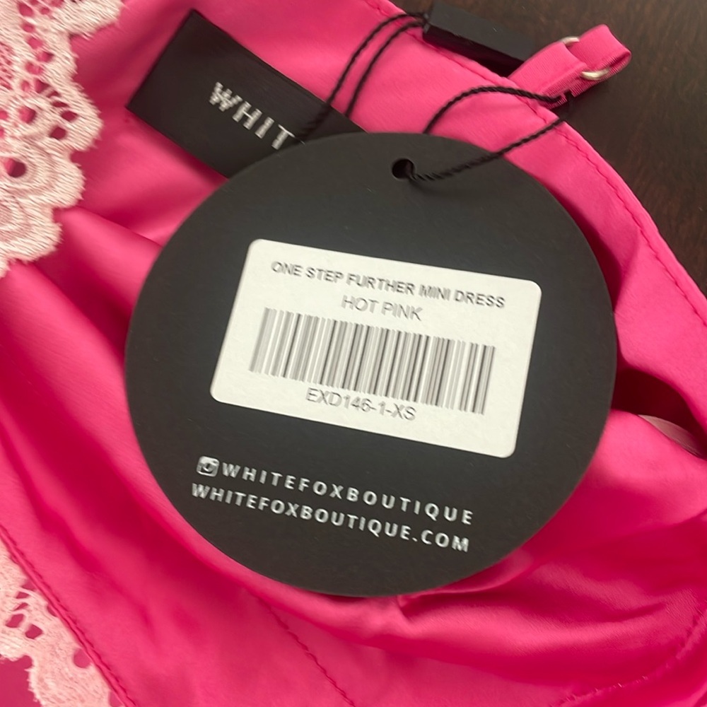 White Fox Boutique One Step Further Mini Dress